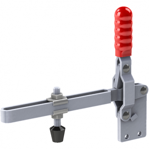 Vertical Toggle Clamp Straight Base All Arm Types