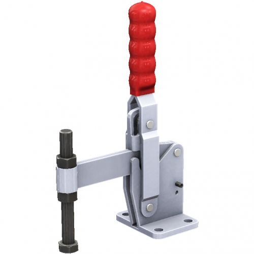 Vertical Toggle Clamp Flat Base Fixed & Solid Arm