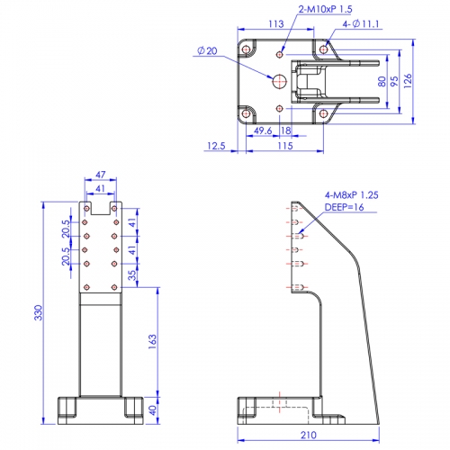 Push Pull Toggle Clamp Heavy Duty