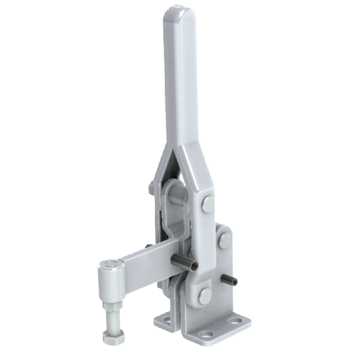 Vertical Toggle Clamp Flat Base Fixed & Solid Arm