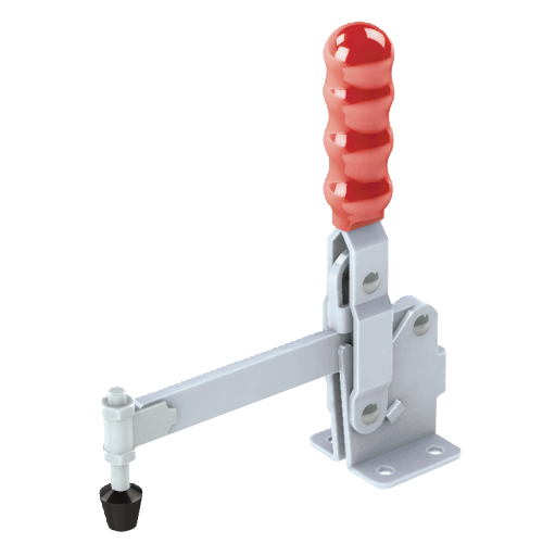 Vertical Toggle Clamp Flat Base Fixed & Solid Arm