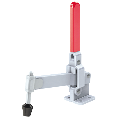 Vertical Toggle Clamp Flat Base Fixed & Solid Arm