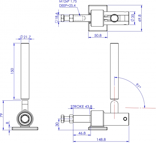 Push Pull Toggle Clamp Precision