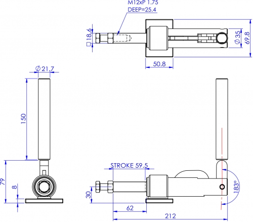 Push Pull Toggle Clamp Precision