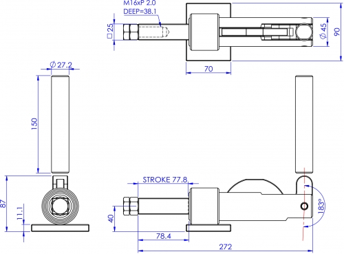 Push Pull Toggle Clamp Precision