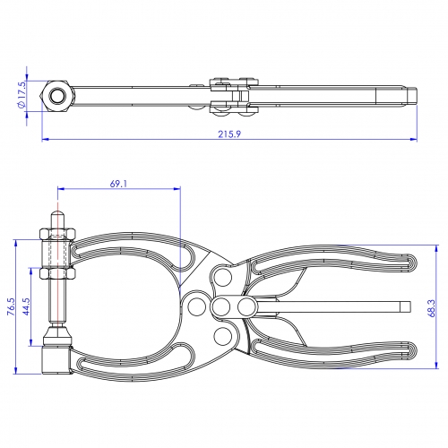 Squeeze Action Clamps