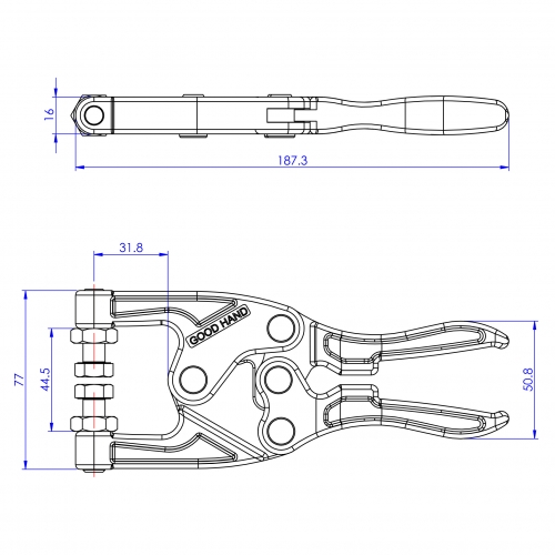 Squeeze Action Clamps