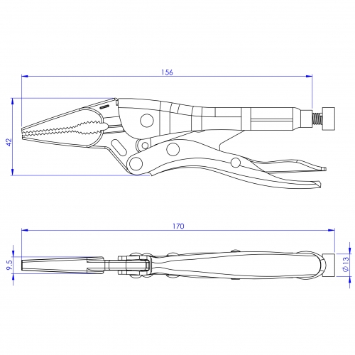 Locking Jaw Pliers