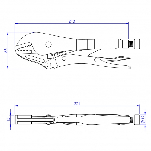 Locking Jaw Pliers