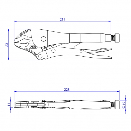 Locking Jaw Pliers