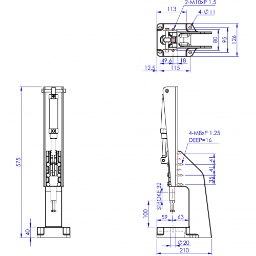 Pneumatic Toggle Presses