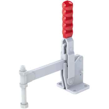 Vertical Toggle Clamp Flat Base Fixed & Solid Arm