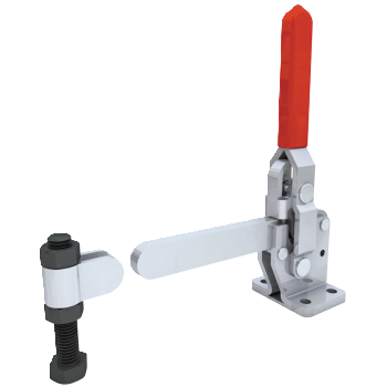 Vertical Toggle Clamp Flat Base Fixed & Solid Arm