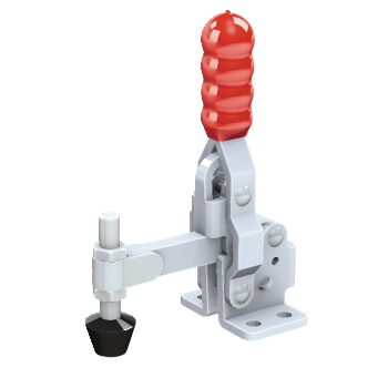 Vertical Toggle Clamp Flat Base Fixed & Solid Arm