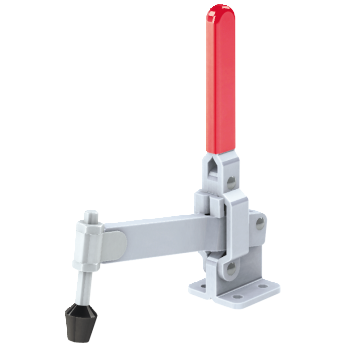 Vertical Toggle Clamp Flat Base Fixed & Solid Arm