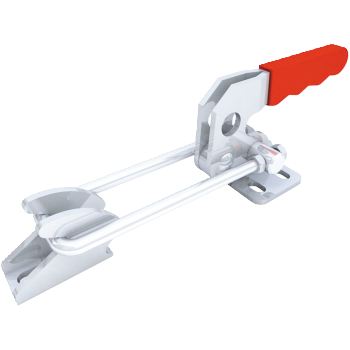 Horizontal Toggle Clamps with vertical base and safety lock - EH